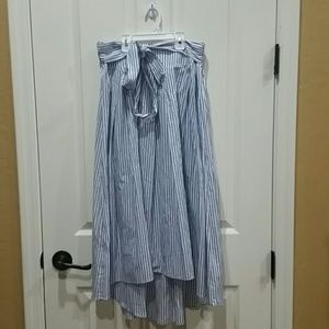 NWT Max Studio High-low skirt size L